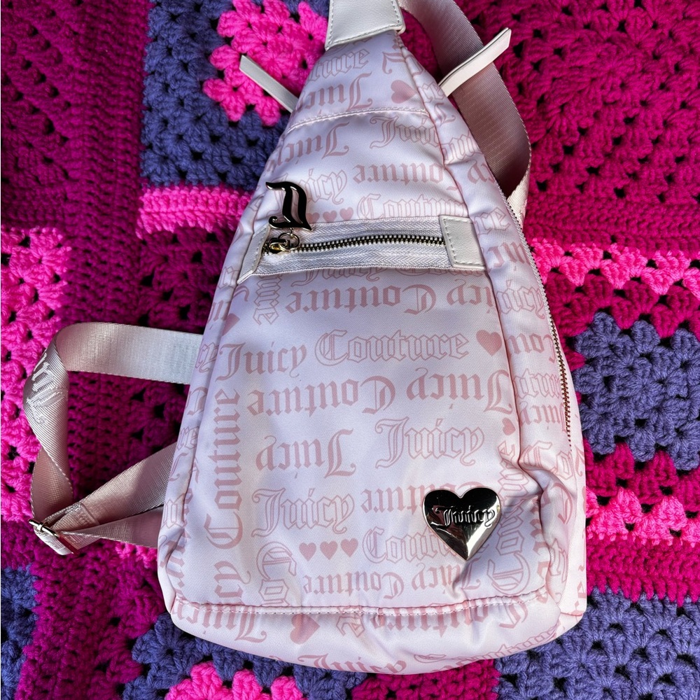 Juicy Couture Pink Backpack Chic and Functional